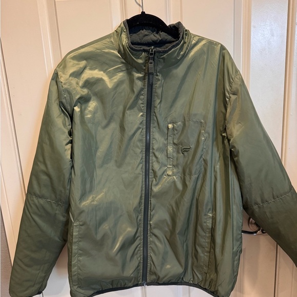 Fabletics Men's Quilted Jacket - Green - Picture 3 of 5